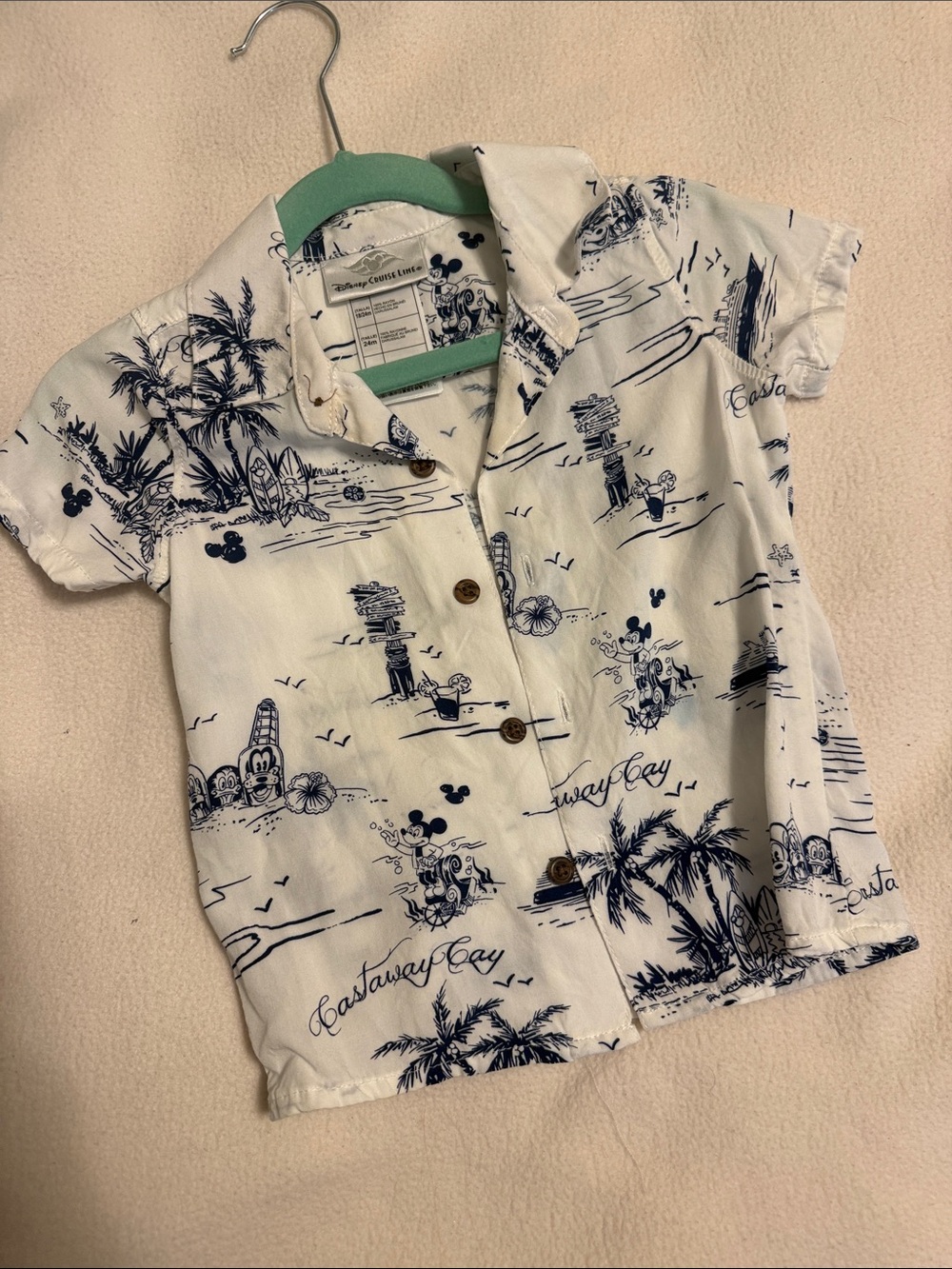 Disney Cruise line Boys shirt
